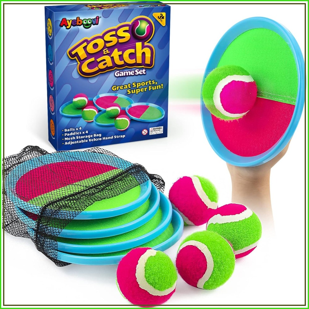 Kids Outdoor Yard Toys - Toss and Catch Ball Game Outdoor