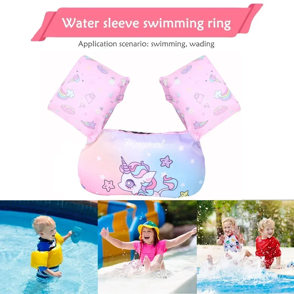 Kids Outdoor Activity Toys - Baby Swim Circle Cartoon Arm Sleeve