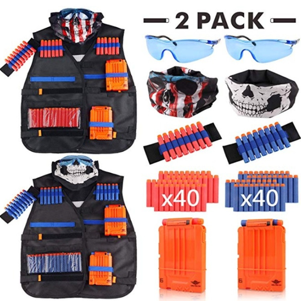 Kids Outdoor Activity Toys - Children Kids Tactical Outdoor Vest Holder