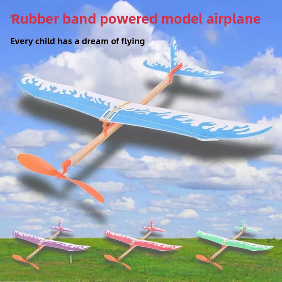 DIY Rubber Band Airplanes Powe - Kids Outdoor Activity Toys avaliação e preço
