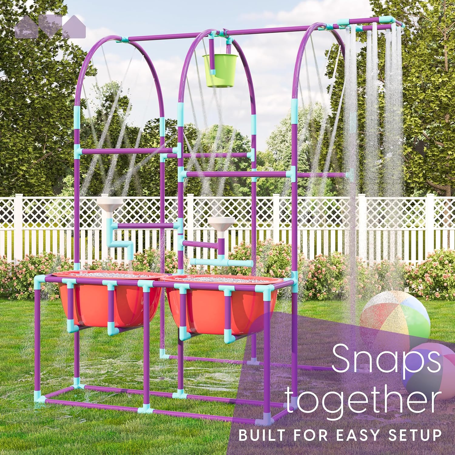 Kids Water Sprinkler Toy Water - Kids Outdoor Water Table avaliação e preço