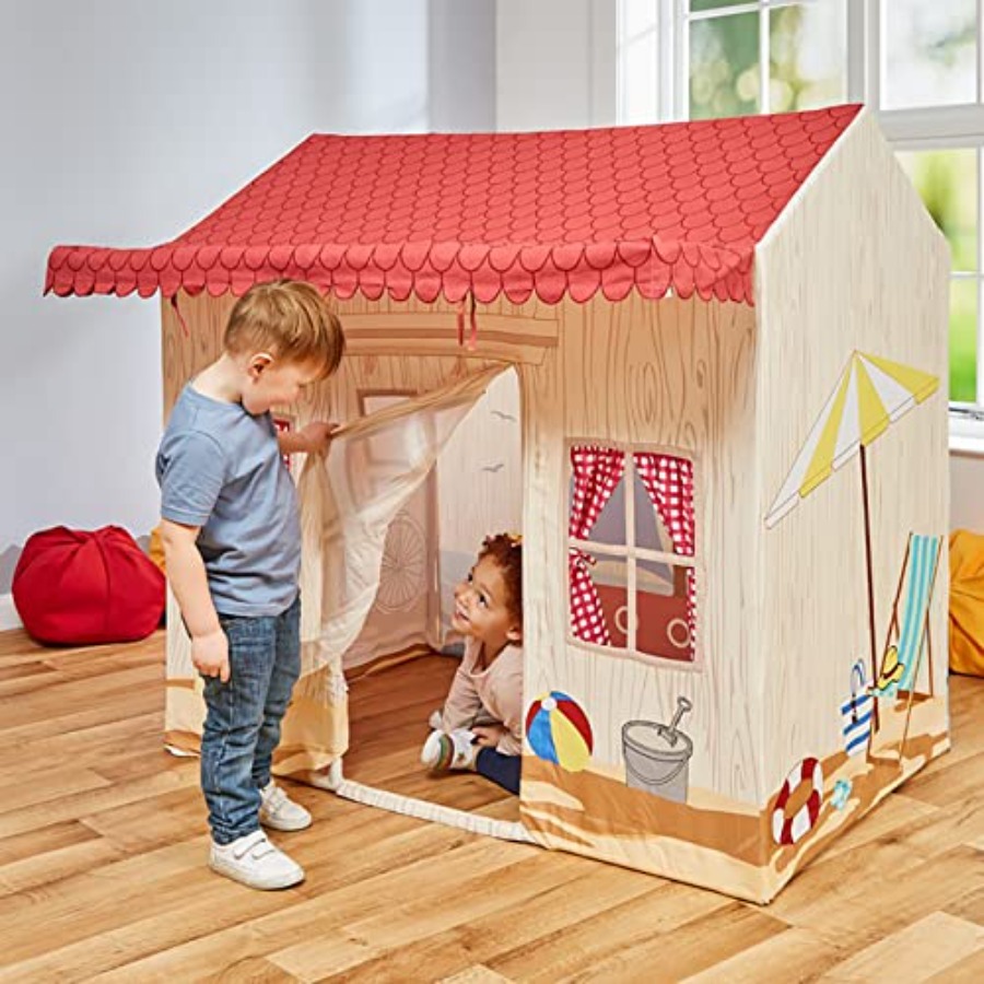 Kids Deluxe Beach House Playho - Kids Outdoor Play Tent avaliação e preço