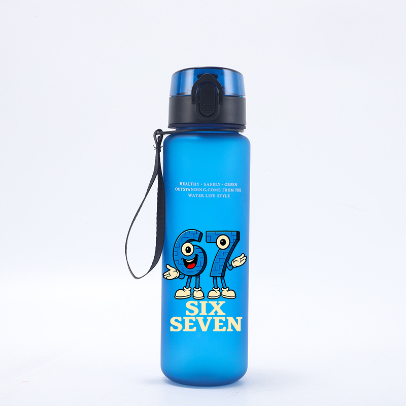 650ML Six Seven 67 Straw Water - Kids Outdoor Movies avaliação e preço