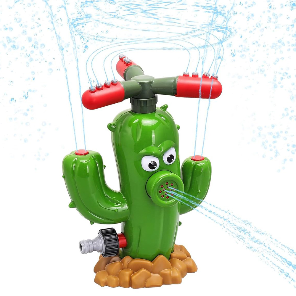 Water Spray Toy Cactus Sprinkl - Kids Outdoor Yard Toys avaliação e preço