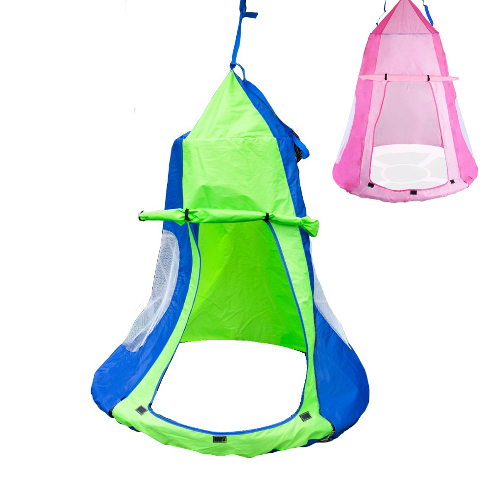 Kids Hanging Chair Tent Swing  - Kids Outdoor Nest Swing avaliação e preço