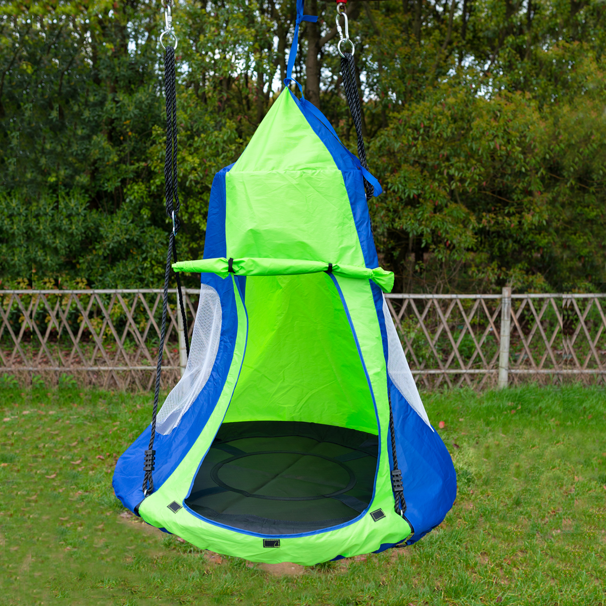Kids Hanging Chair Tent Swing  - Kids Outdoor Nest Swing avaliação e preço