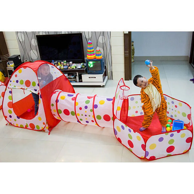 IMBABY 3 in 1 Ball Pool Foldin - Kids Outdoor Play Tent avaliação e preço