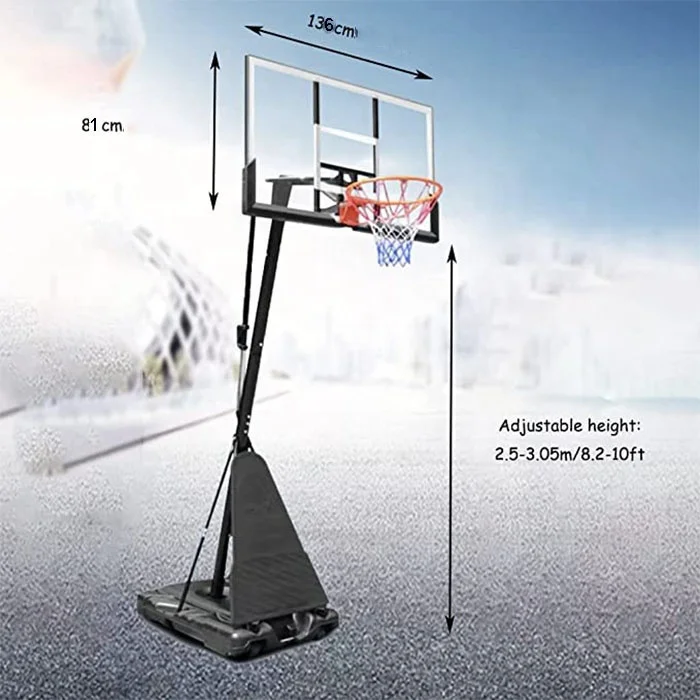 Mobile Basketball Stand Adjust - Basketball Hoop Outdoor avaliação e preço