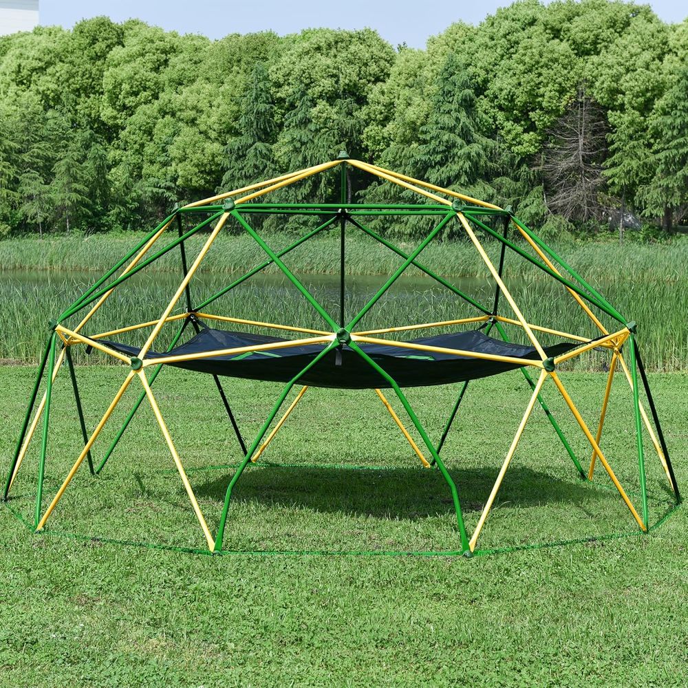 Durable Climbing Dome with Ham - Kids Outdoor Jungle Gym avaliação e preço