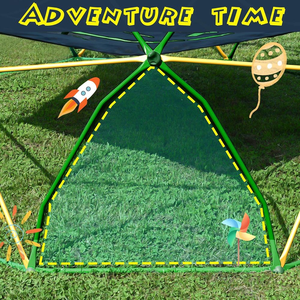 Durable Climbing Dome with Ham - Kids Outdoor Jungle Gym avaliação e preço