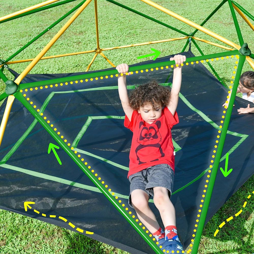 Durable Climbing Dome with Ham - Kids Outdoor Jungle Gym avaliação e preço
