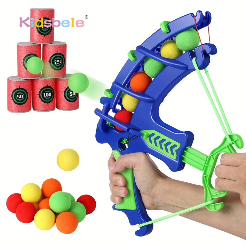 Foam Ball Shooting Toy Bow – S - Kids Outdoor Clubhouse avaliação e preço