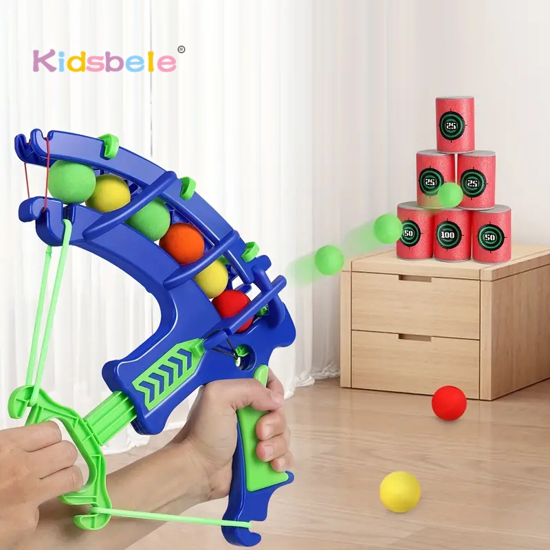 Foam Ball Shooting Toy Bow – S - Kids Outdoor Clubhouse avaliação e preço