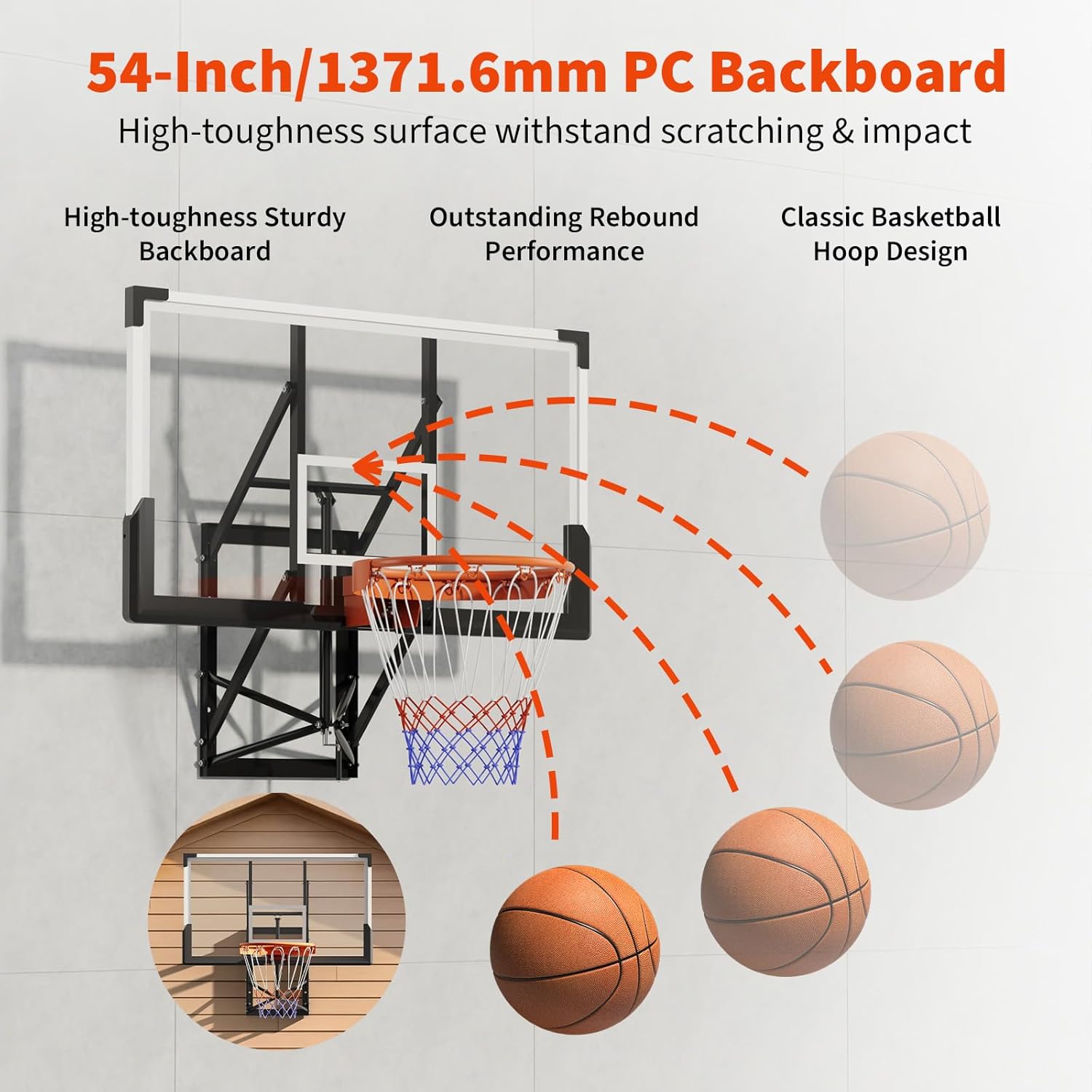 Garvee 8-10 FT Adjustable Heig - Basketball Hoop Outdoor avaliação e preço