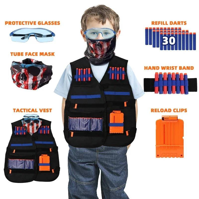 SNEW Kids Tactical Vest Suit K - Kids Outdoor Easter Toys avaliação e preço