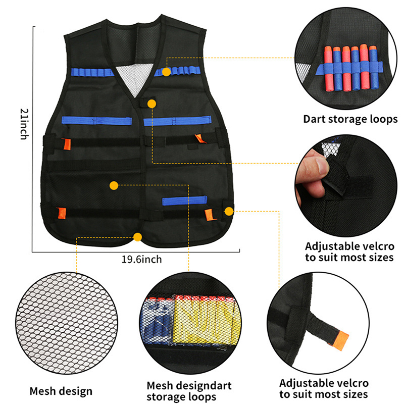 SNEW Kids Tactical Vest Suit K - Kids Outdoor Easter Toys avaliação e preço