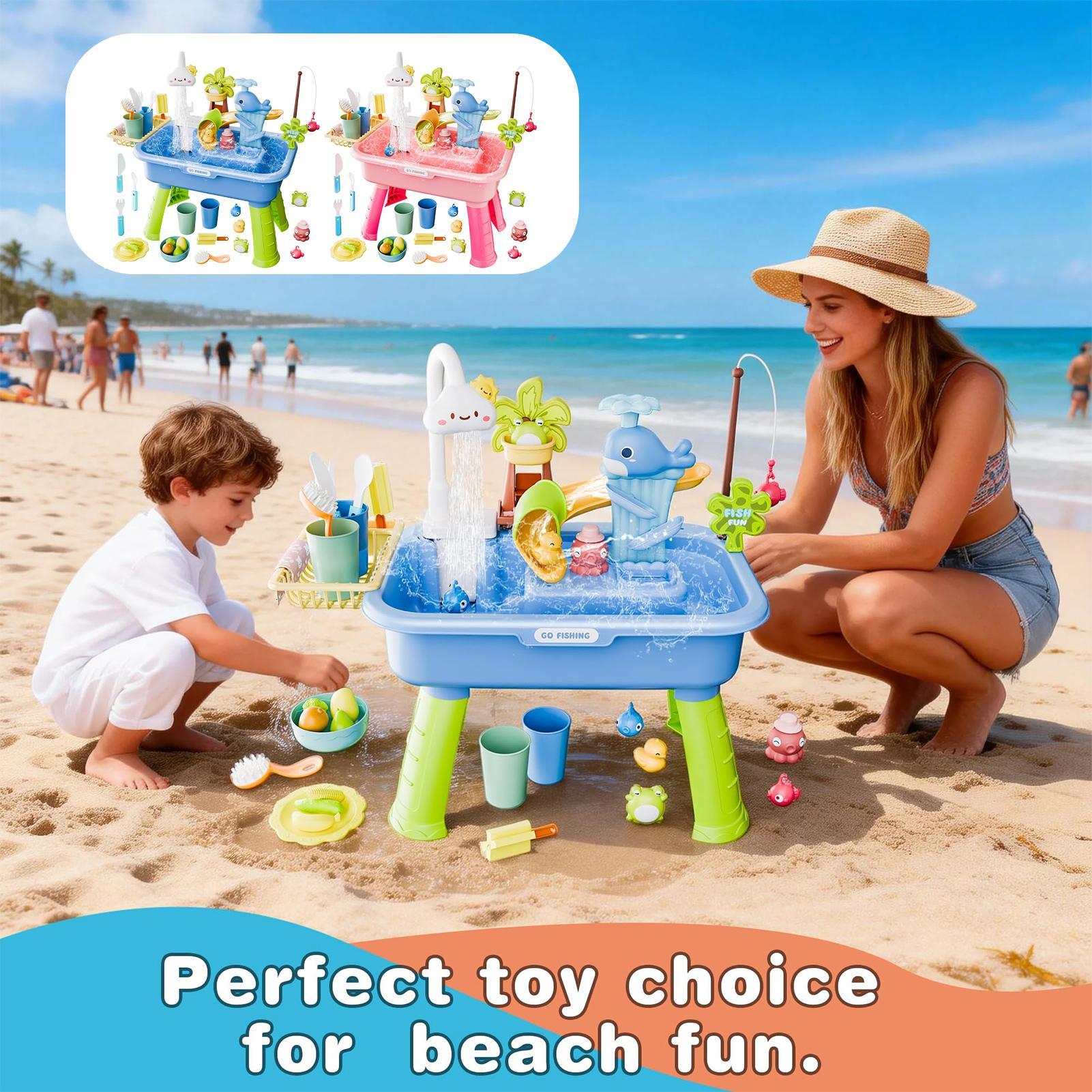 Children's Kitchen Toys Electr - Kids Outdoor Water Table avaliação e preço