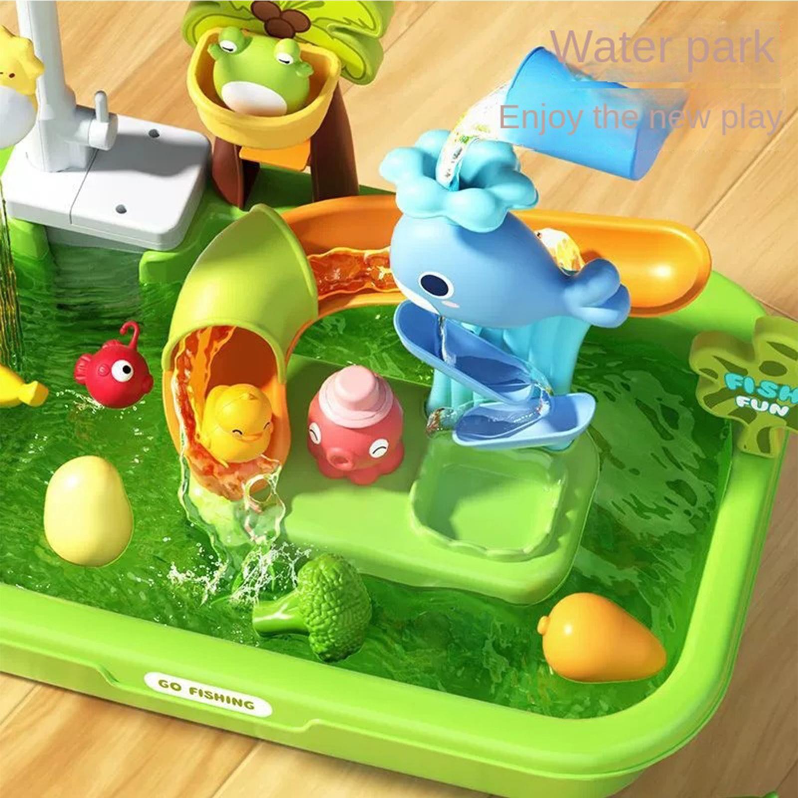 Children's Kitchen Toys Electr - Kids Outdoor Water Table avaliação e preço