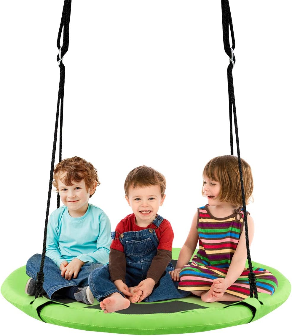 2 in 1 Kids Detachable Hanging - Kids Outdoor Nest Swing avaliação e preço