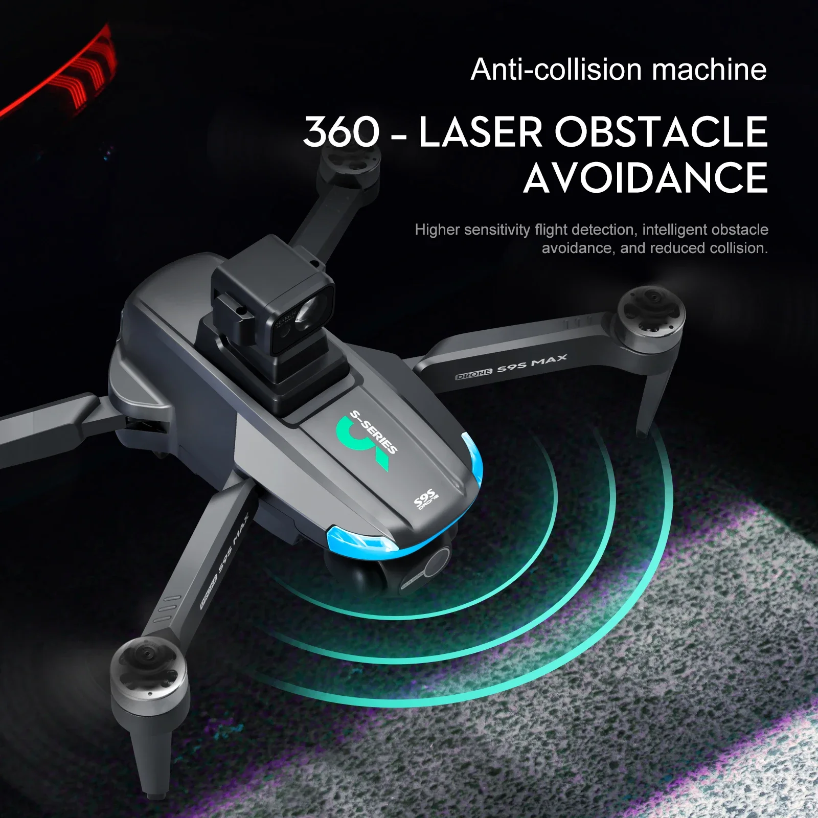 NEW S9S MAX MINI Drone 4K 2-Ax - Kids Outdoor Toy Storage avaliação e preço