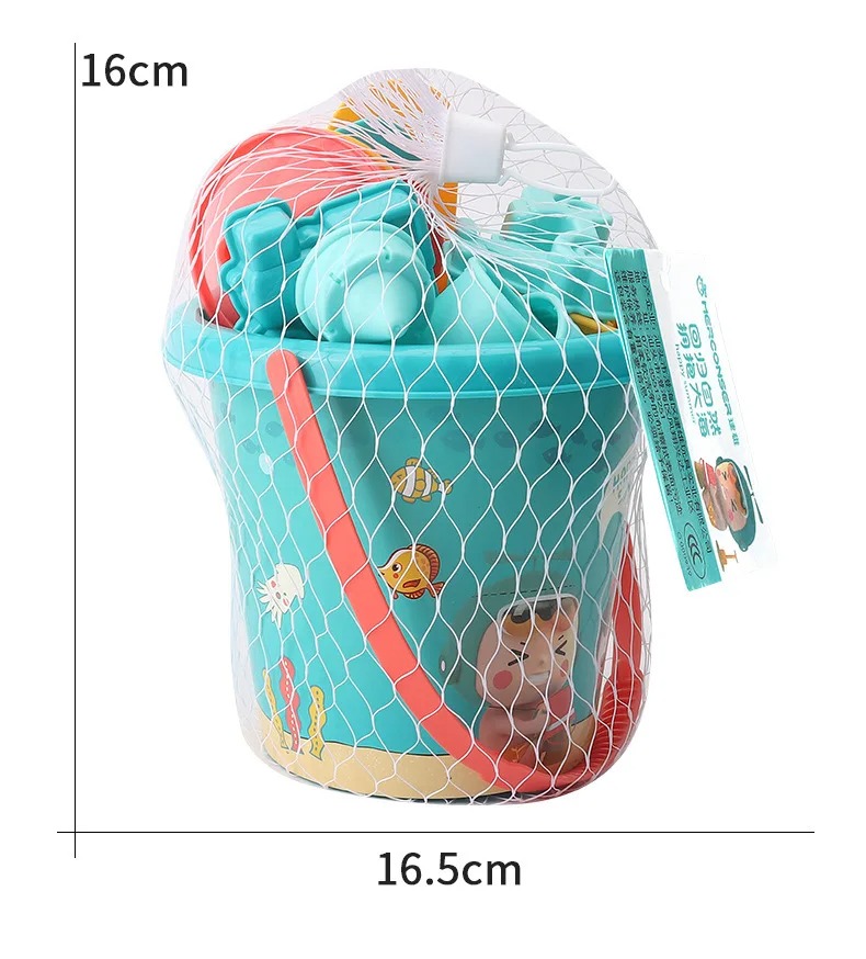 18PCS Beach Toy Set Bucket Sea - Kids Outdoor Clubhouse avaliação e preço
