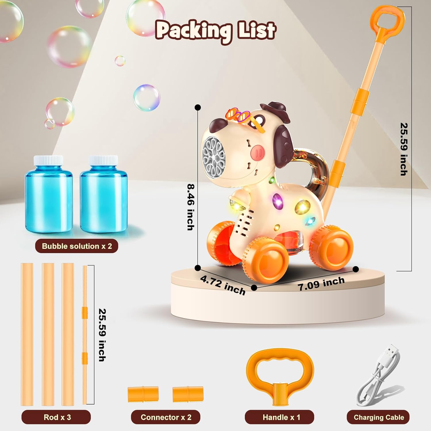 Bubble Machine for Toddlers 1- - Kids Outdoor Easter Toys avaliação e preço