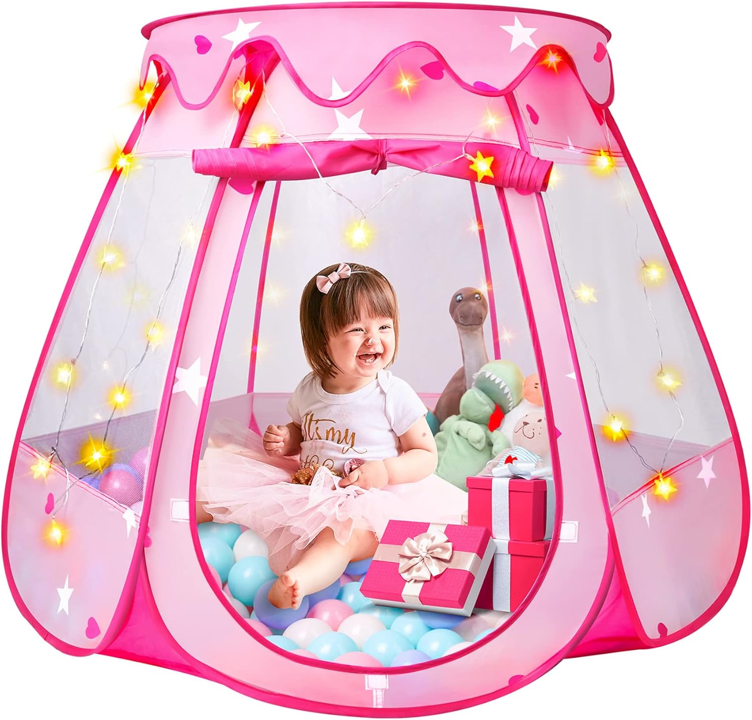 Princess Tent Girls Kids Playh - Kids Outdoor Play Tent avaliação e preço