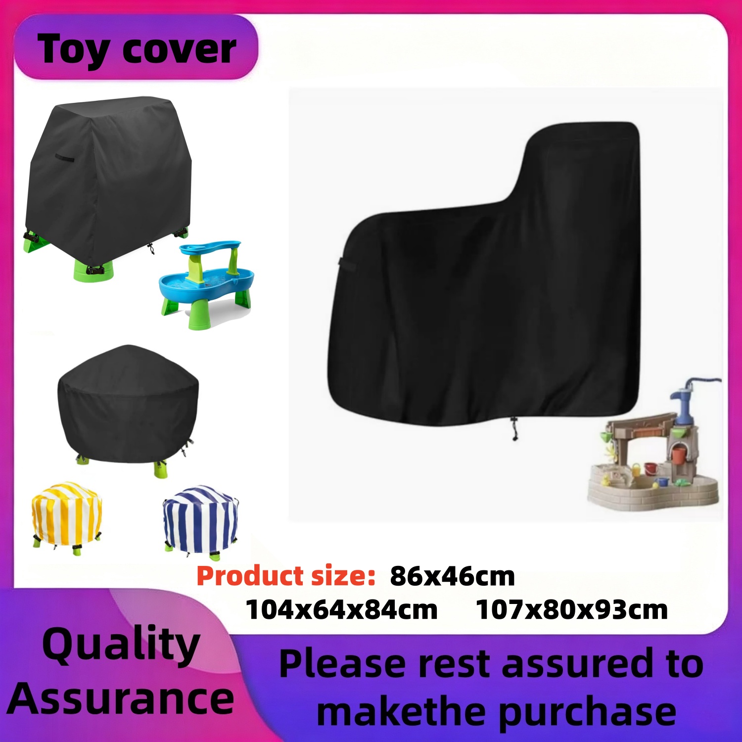 Kids Water Table Cover Fit Rai - Kids Outdoor Water Table avaliação e preço