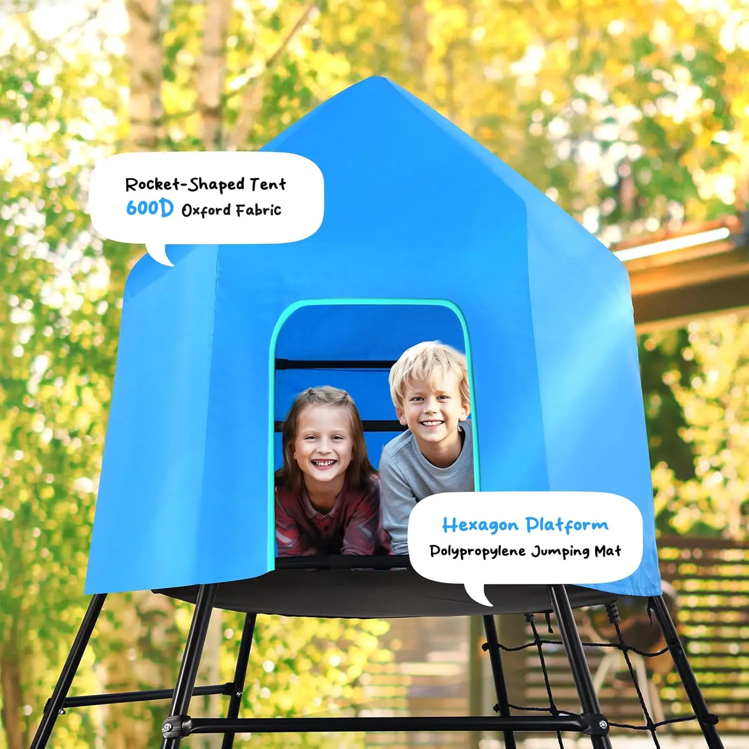 Hot-sellingJungle Gym with Pla - Kids Outdoor Play Tent avaliação e preço