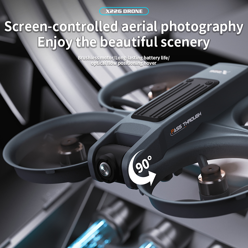 NEW X226 RC Drone 2.4G 5G WIFI - Kids Outdoor Toy Storage avaliação e preço