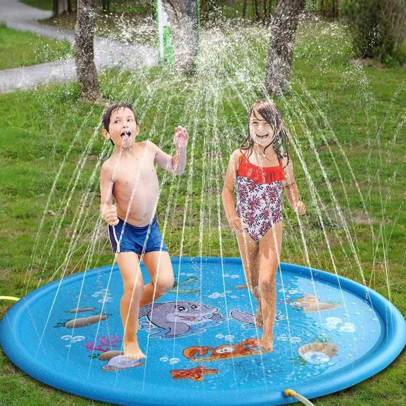 Water Splash Pools Kids Outdoo - Kids Outdoor Yard Toys avaliação e preço