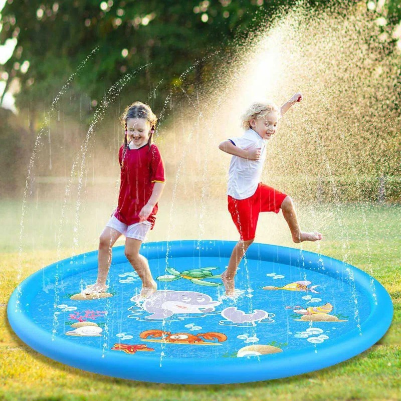 Water Splash Pools Kids Outdoo - Kids Outdoor Yard Toys avaliação e preço