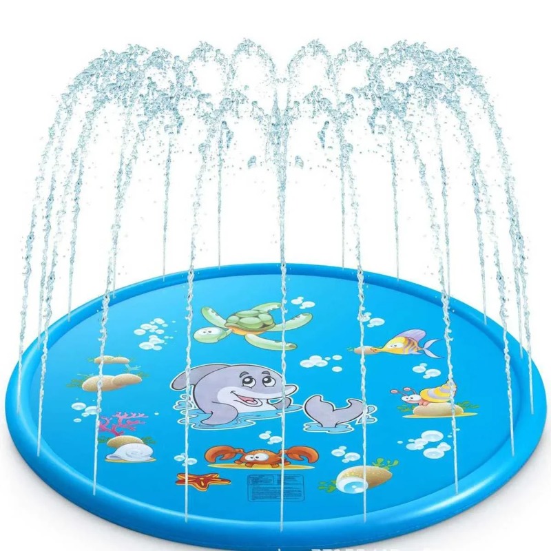 Water Splash Pools Kids Outdoo - Kids Outdoor Yard Toys avaliação e preço