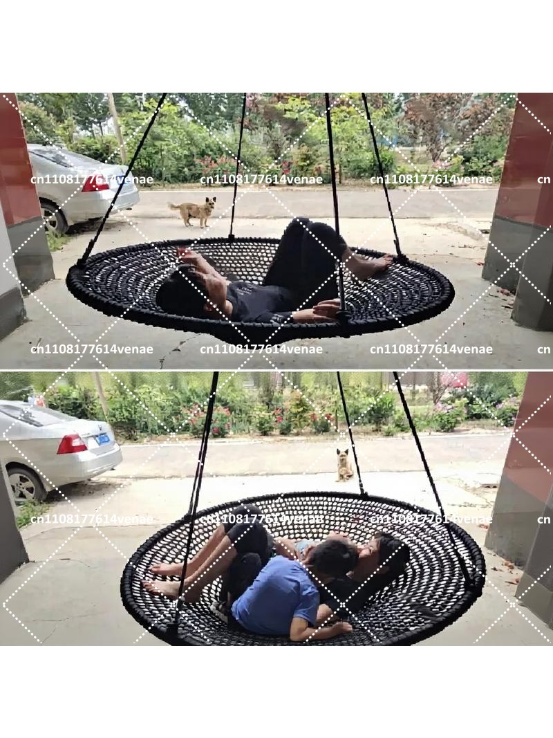 Outdoor Round Disc Swing for K - Kids Outdoor Nest Swing avaliação e preço