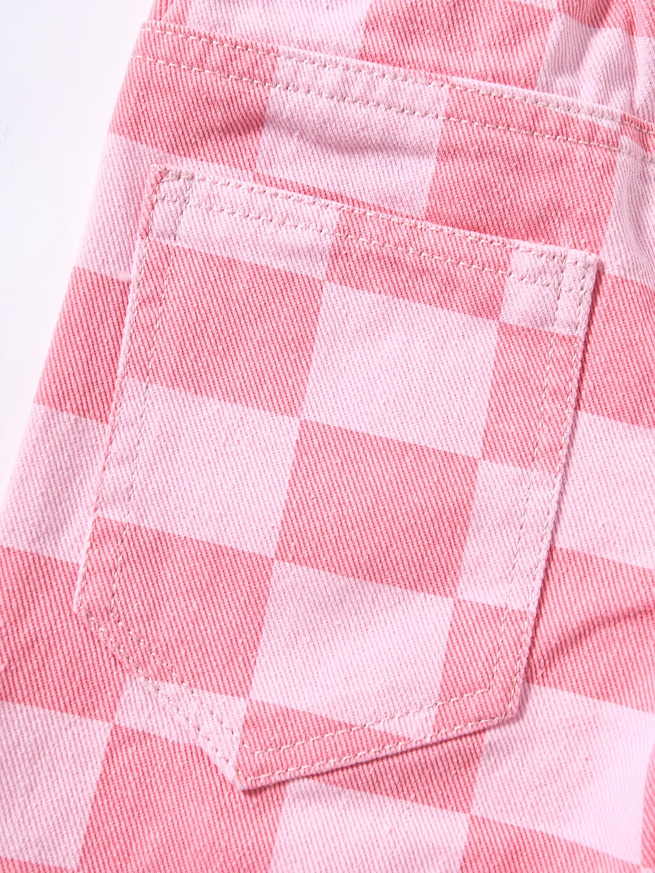 Baby Girls' Pink Plaid Jeans S - Kids Outdoor Clubhouse avaliação e preço