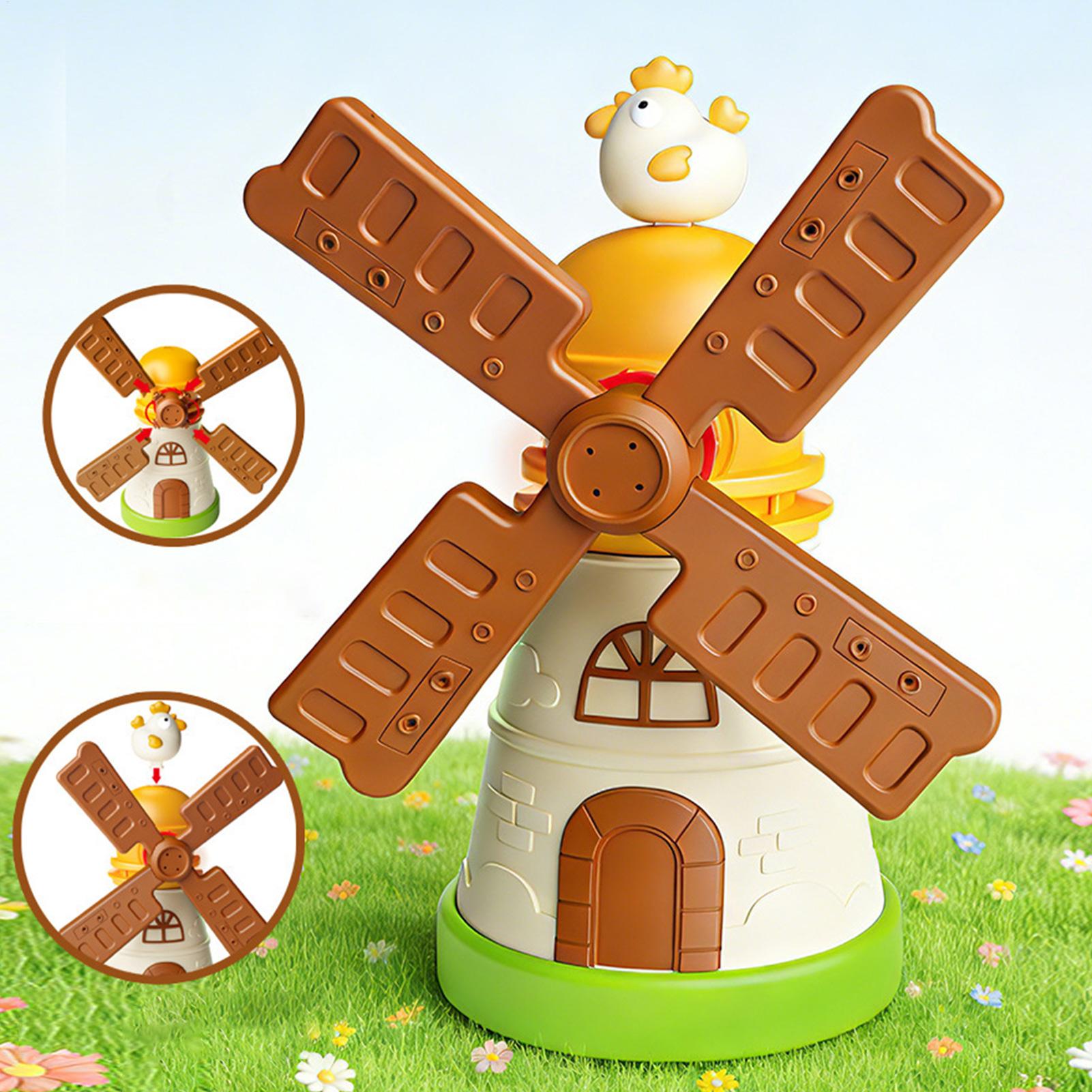 Kids Windmill Sprinkler Rotati - Kids Outdoor Yard Toys avaliação e preço