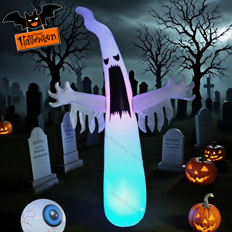 Halloween Inflatable Scary Gho - Kids Outdoor Yard Toys avaliação e preço