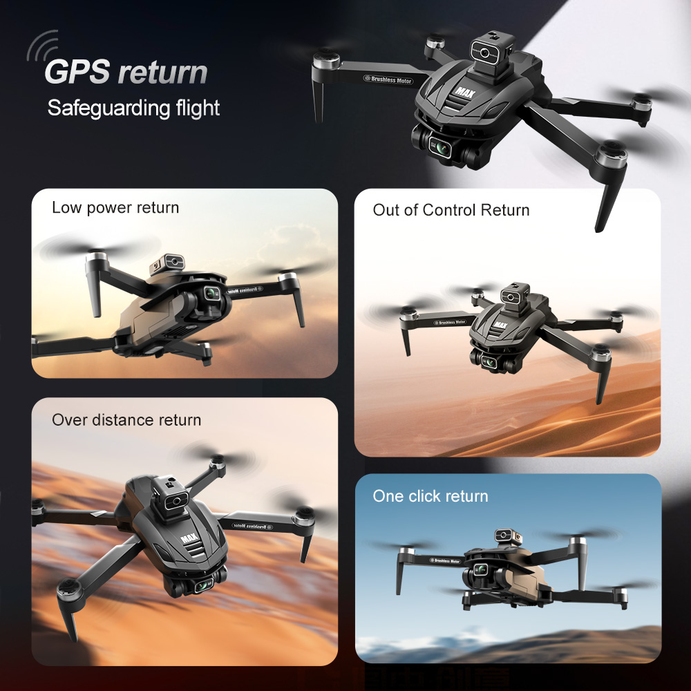 V168 PRO Max GPS Drone 8K Prof - Kids Outdoor Toy Storage avaliação e preço