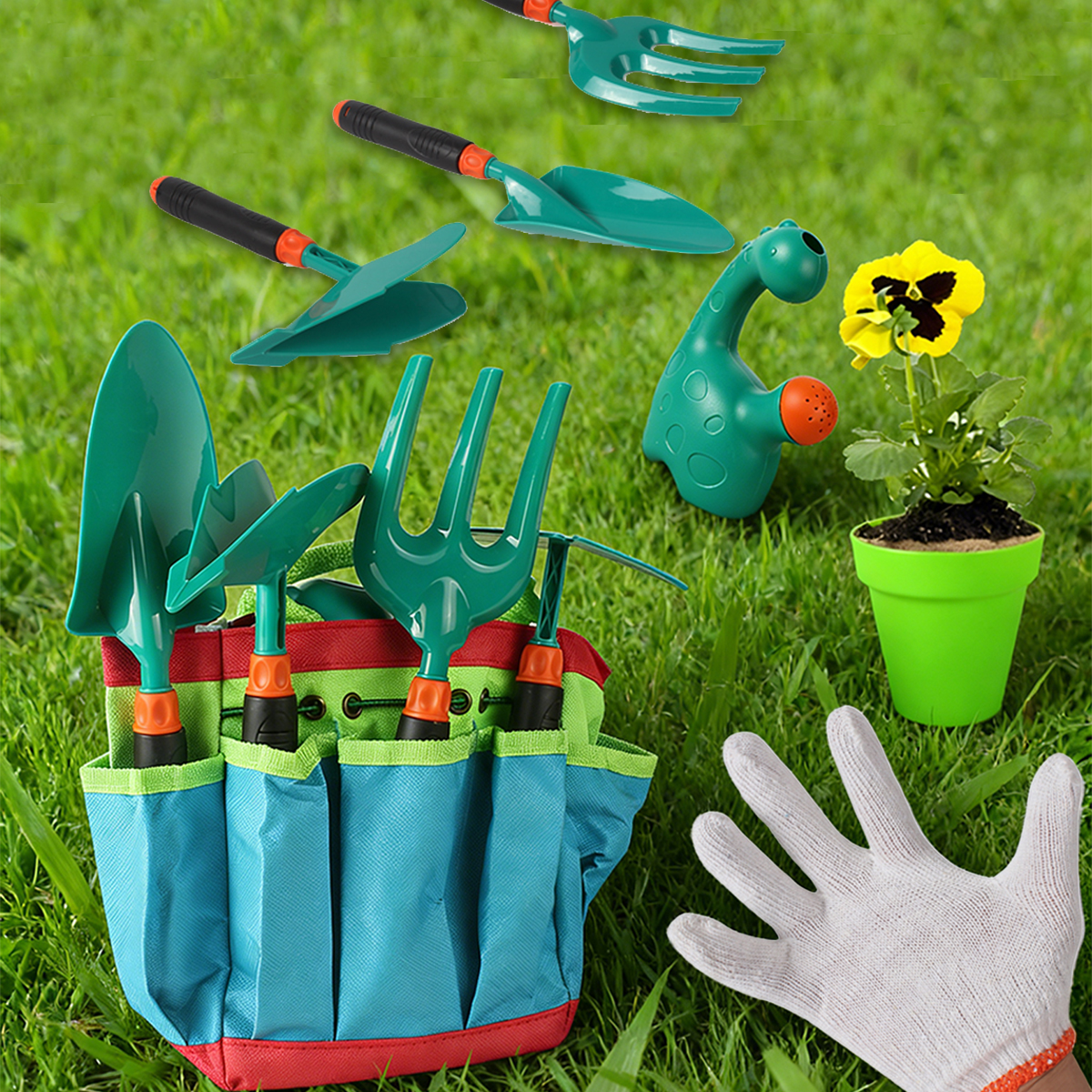 Gardening Tool Set Toys for ki - Kids Outdoor Outfit avaliação e preço