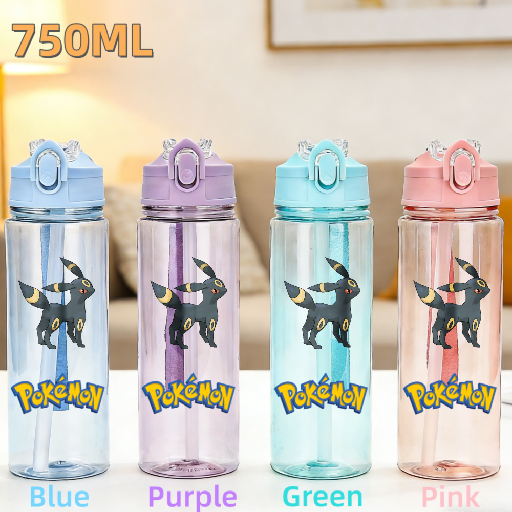 750ML New Pokemon Water Bottle - Kids Outdoor Movies avaliação e preço