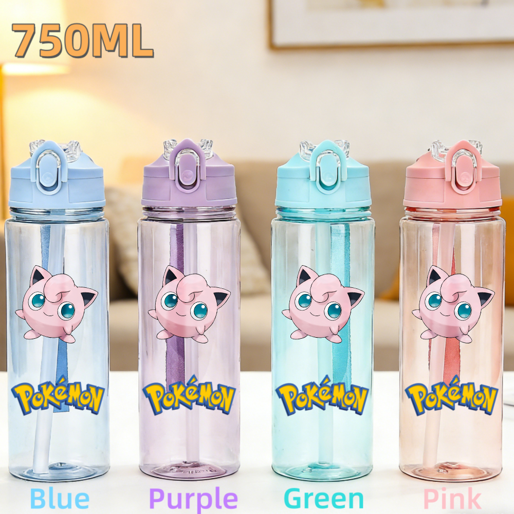 750ML New Pokemon Water Bottle - Kids Outdoor Movies avaliação e preço