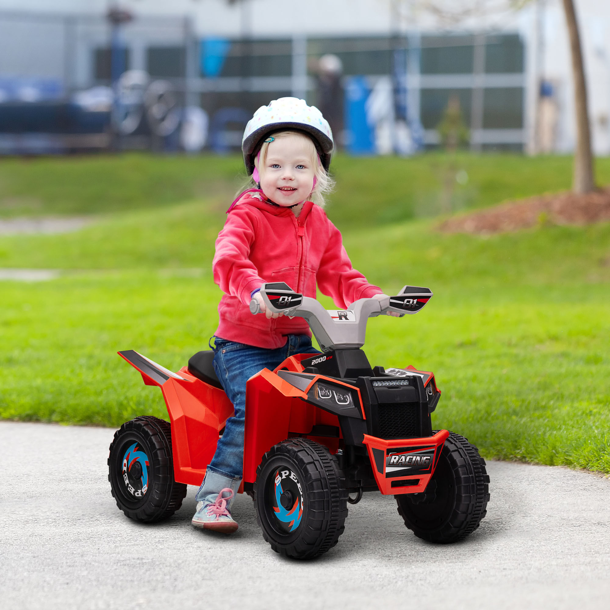 Car 6V with Kids Durable Desig - Kids Outdoor Yard Toys avaliação e preço