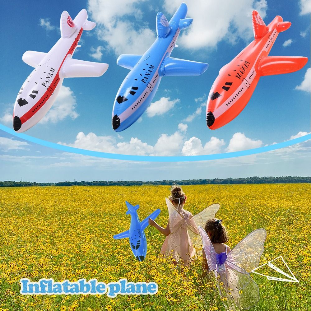 Inflatable Airplane Float Airp - Kids Outdoor Youtube avaliação e preço