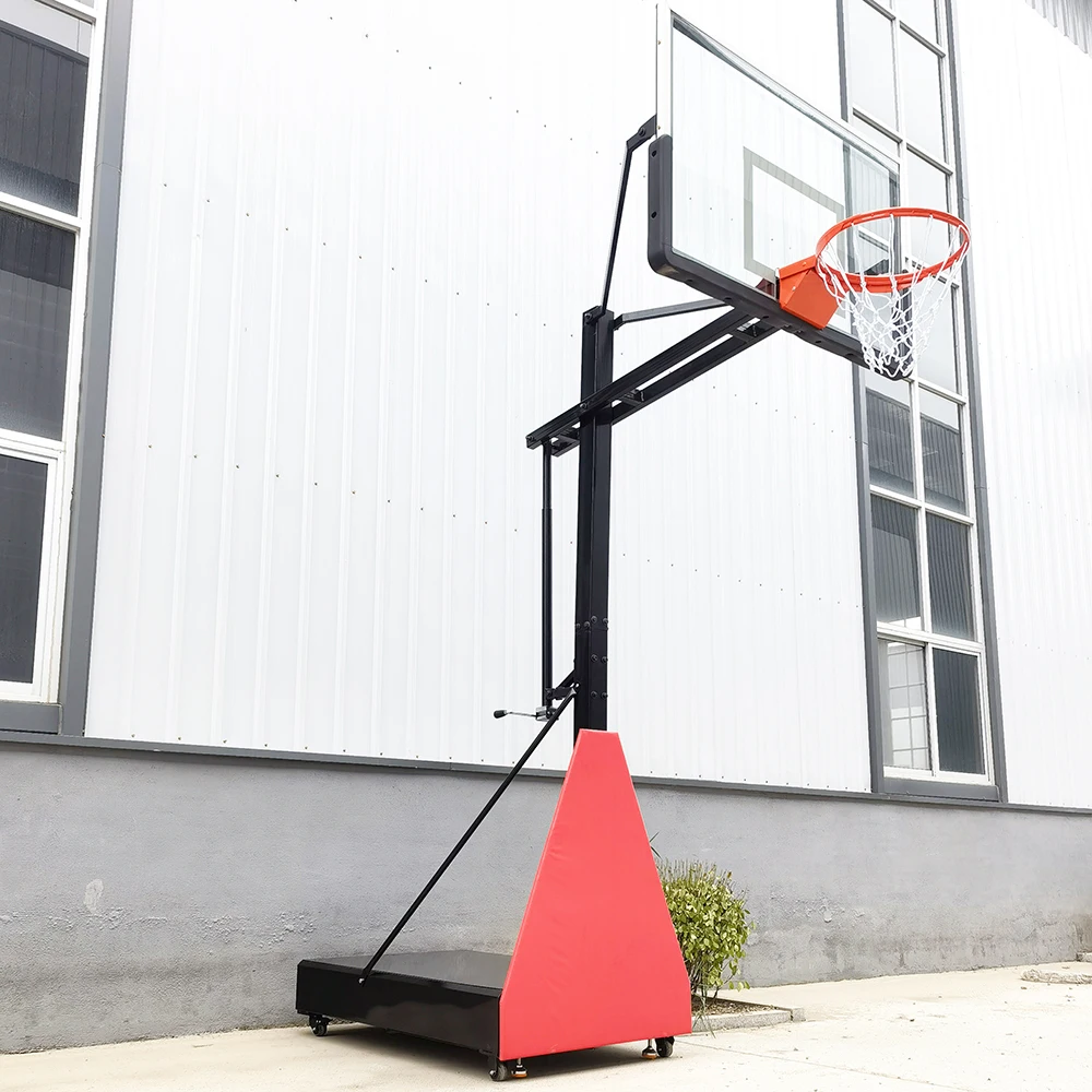 Adjustable-height Mobile Baske - Basketball Hoop Outdoor avaliação e preço