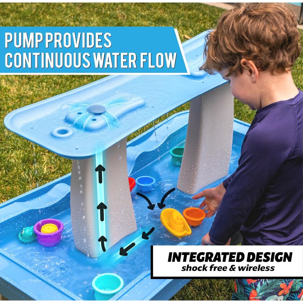 GoSports Water Table With Pump - Kids Outdoor Water Table avaliação e preço