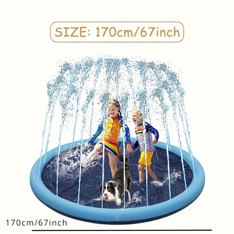 170×180cm Large Water Splash P - Kids Outdoor Clubhouse avaliação e preço