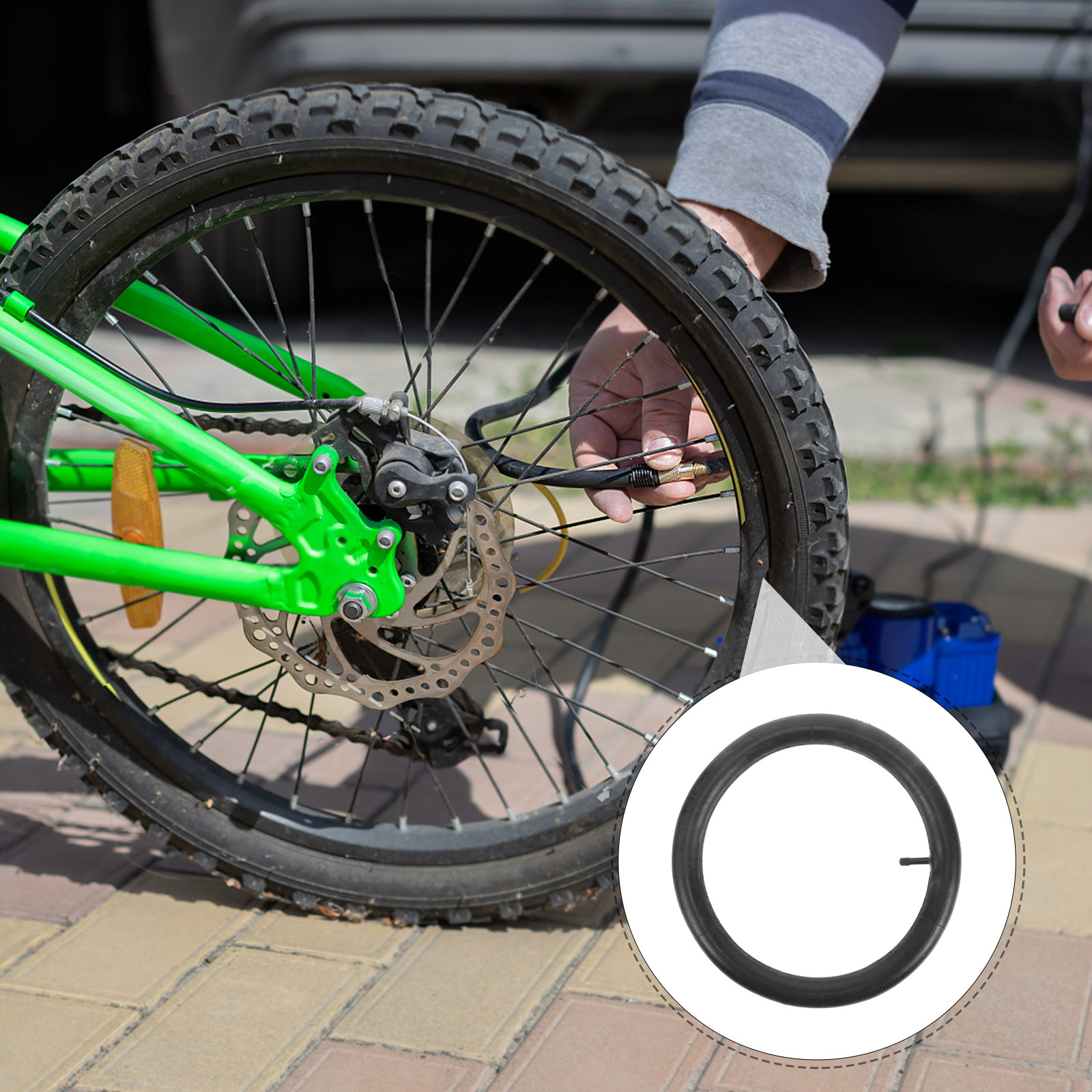 2Pcs 14 Inch Bike Inner Tube P - Kids Outdoor Youtube avaliação e preço