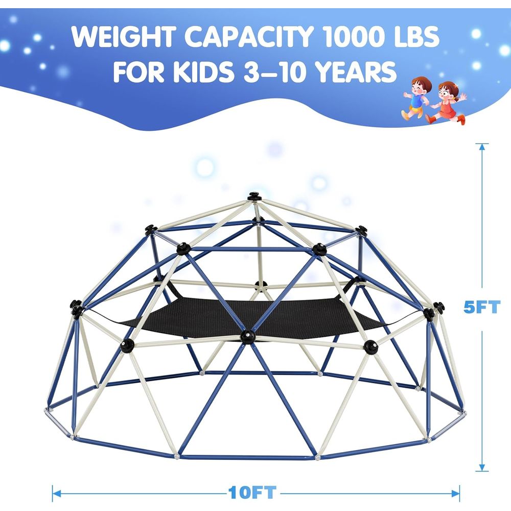 ClimDome,10T Dome Climber with - Kids Outdoor Jungle Gym avaliação e preço