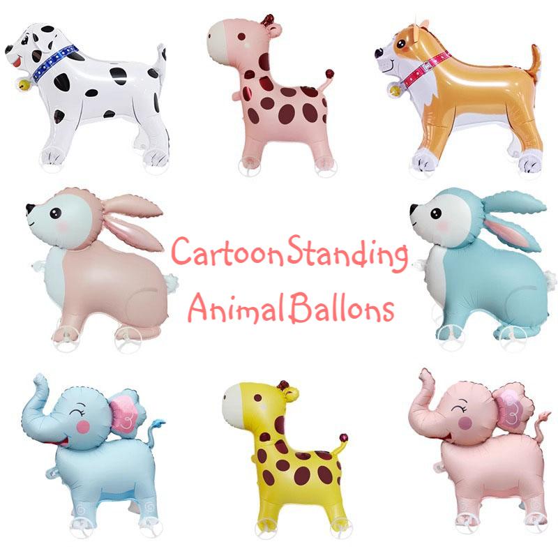 Cartoon Standing Animal Ballon - Kids Outdoor Yard Toys avaliação e preço