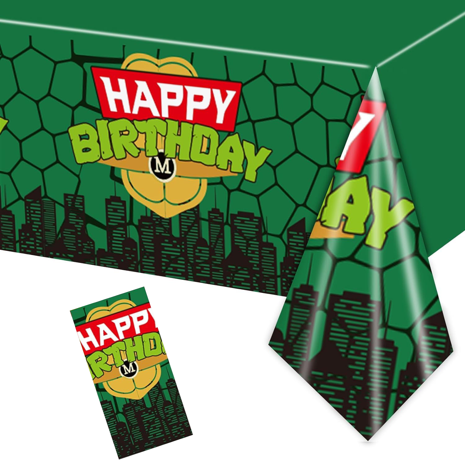 Ninja Turtle Tablecloth for Ki - Kids Outdoor Water Table avaliação e preço